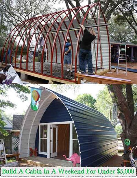 See more ideas about arched cabin, house design, house plans. Build A Cabin In A Weekend For Under $5,000