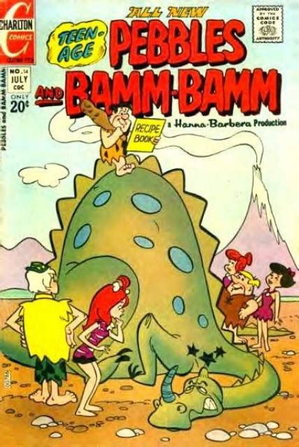 pebbles and bamm bamm charlton comics issue № 14 the flintstones fandom