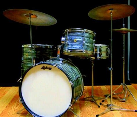 This Was My First Drum Set 1966 Ludwig Classic Blue Oyster Pearl