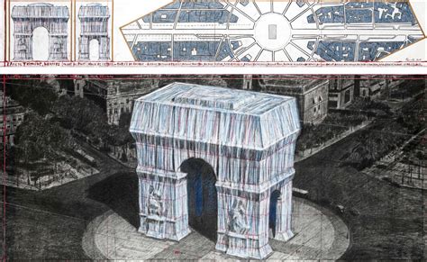 Since yesterday, the french capital has been enjoying the mounting of the 25,000 square meters of recyclable. Christo gaat in 2020 Arc de Triomphe inpakken - NRC
