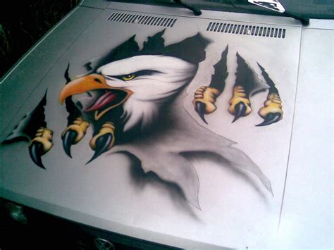 Vw Scirroco Airbrush Eagle By Spadegraphics On Deviantart
