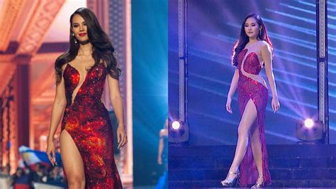 Miss Intercontinental Vietnam 2018 Wears Gown Similar To Catriona Gray S Mayon Dress