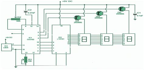 To locate the correct wiring diagram for your vehicle you will need: Electronic Thermometer circuit | Expert Circuits