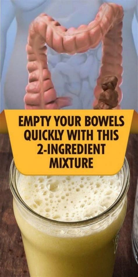 Empty Your Bowels Quickly With This 2 Ingredient Mixture Coconut