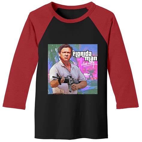 Ron Desantis, Baseball Tees, Gun, Florida, Mens Graphic, Unique, Mens