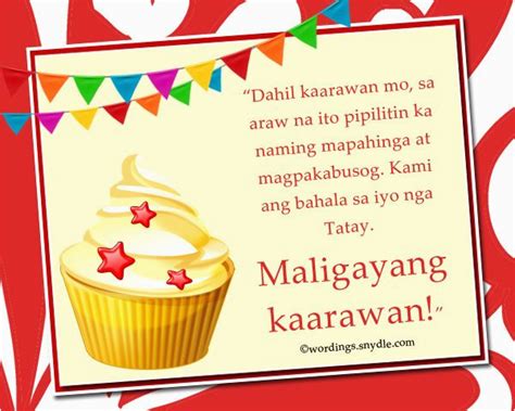 Happy Birthday Greetings Quotes Tagalog Happy Birthday Messages In