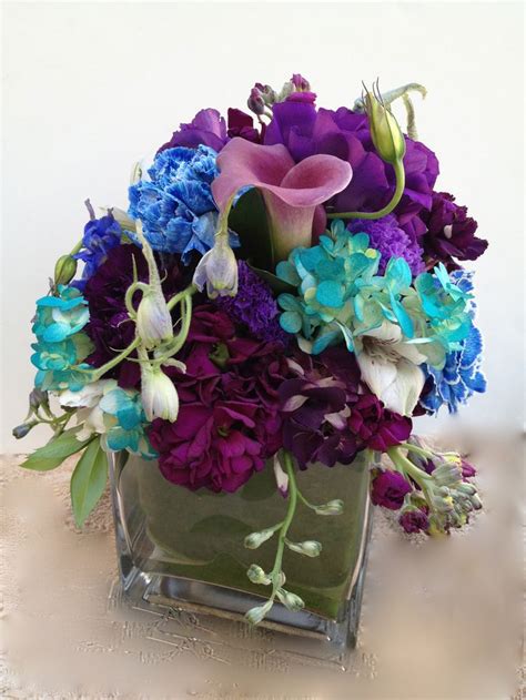 Check spelling or type a new query. Wedding Centerpiece - Purple, Blue and Teal. Blue Wedding ...