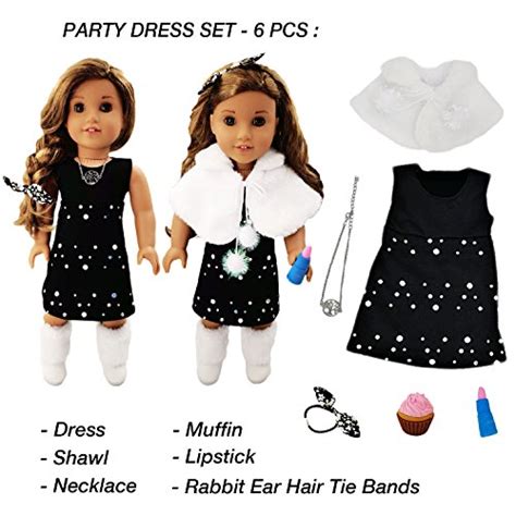 Weardoll 18 Inch Doll Clothes And Accessories Fits American Girl Doll