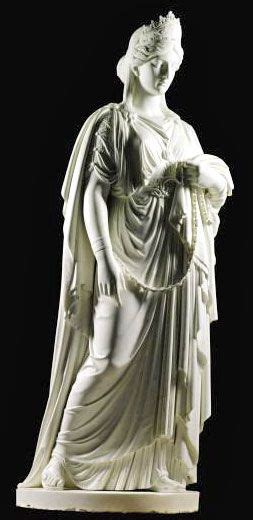 zenobia empress of the east ancient greek sculpture american art figurative sculpture