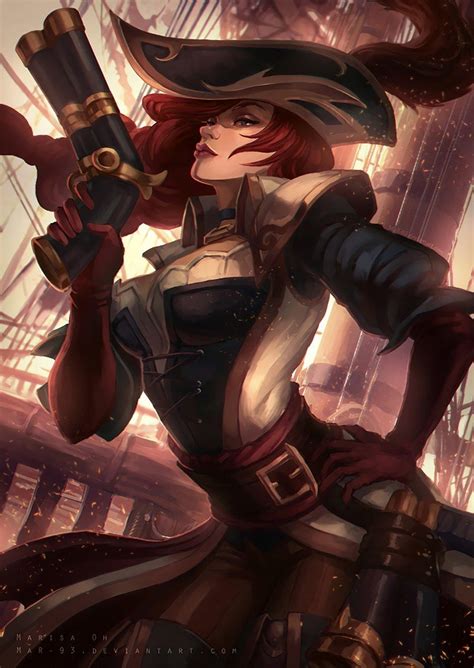 captain miss fortune wallpapers and fan arts league of legends lol stats