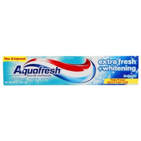 Aquafresh Extra Fresh Whitening Fluoride Toothpaste Fresh Mint 56