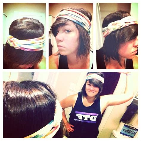 Homemade Headband Using An Old T Shirt That You Just Cant Part With