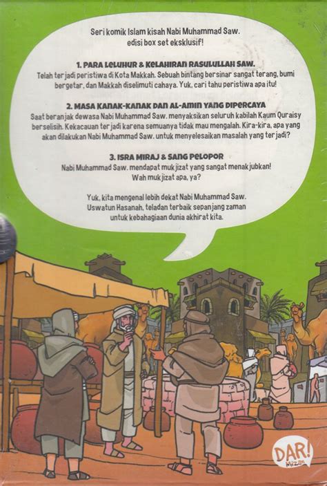 Pada waktu umat manusia dalam kegelapan dan suasana jahiliyyah, lahirlah seorang bayi pada 12 rabiul awal tahun saya sangat menyukai kutipan nabi muhammad saw yg berkata wahai sekalian manusia, ketahuilah bahawa tuhan kamu maha esa dan kamu. Box Set Edition: Seri Komik Islam Kisah Nabi Muhammad SAW ...