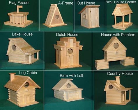 Build it yourself kits for adults. 20 kits Wood Bird house kit collection | Etsy | Nichoir ...