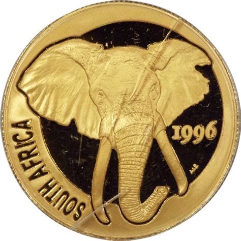 4 Images 1 Mot Elephant Phoque - 1/4 d'once d'or - Natura Éléphant - Afrique du Sud – Numista