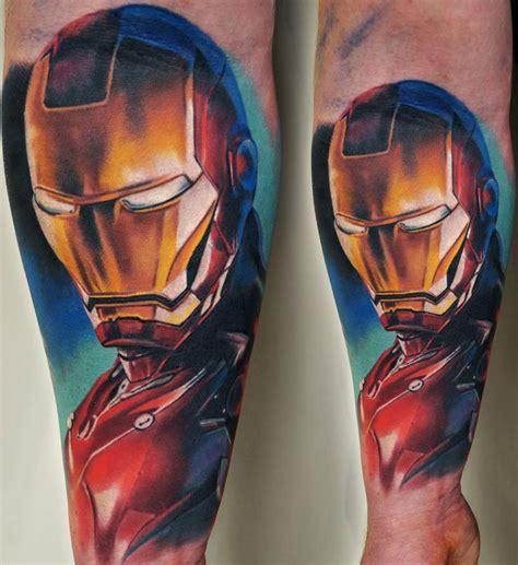 30 Awesome Iron Man Tattoo Ideas Image Hd