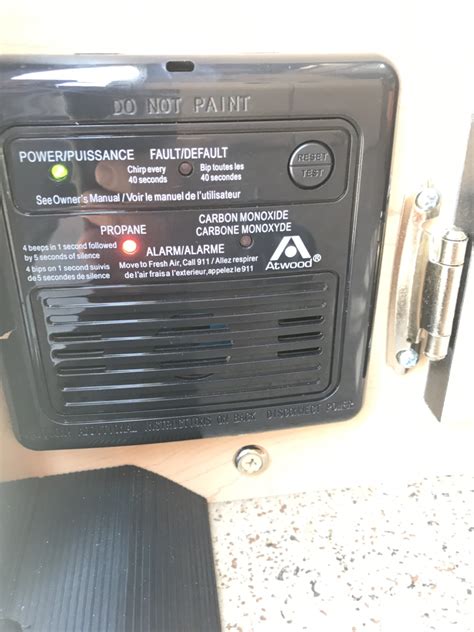 There's building work going on two floors below, i have closed all windows and it squeaks every minute or so if it is the batteries. Propane Detector won't stop beeping - Four Wheel Camper ...