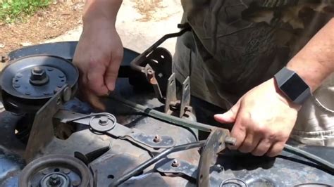 Best Way To Replace Riding Mower Drive Belt YouTube