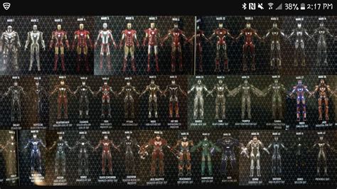 All Ironman Suits Up To Mark 42 Ironman Iron Man Suit Real Iron Man Marvel