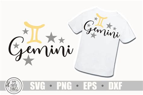 Gemini Svg Birthday Svg Zodiac Sign Svg 523692 Svgs Design Bundles