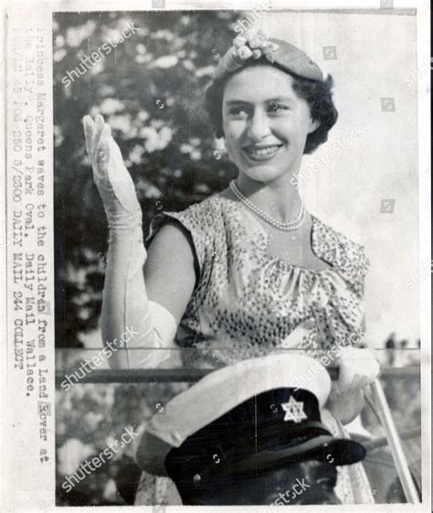 Princess Margaret Caribbean Tour 1955 Trinidad Editorial Stock Photo