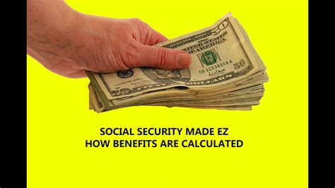 How Social Security Benefits Are Calculated Youtube