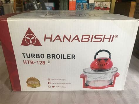 Hanabishi Turbo Broiler Htb 128 Brand New Furniture And Home Living