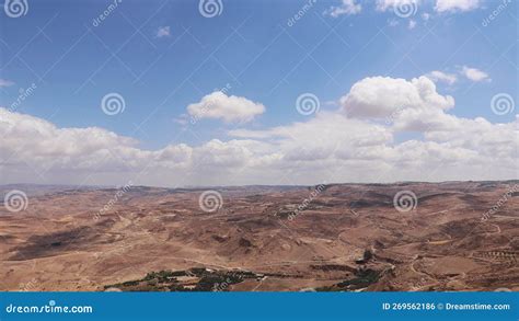 A View Of The Promised Land Mount Nebo Stock Photo Image Of