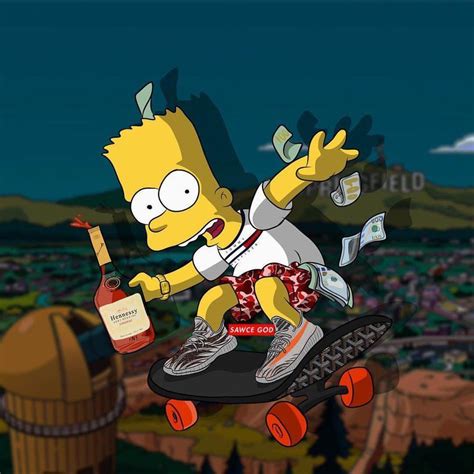 Dope Simpsons Wallpapers Top Free Dope Simpsons Backgrounds Wallpaperaccess
