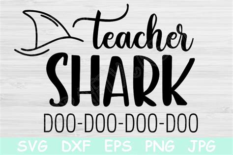 Download Teacher Shark, Teacher Svg, Teacher Life Svg, Teaching Svg. (558118) | Cut Files | Design Bundles