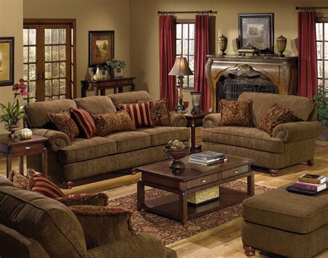 4347 Belmont Stationary Living Room Group By Jackson Furniture Wolf