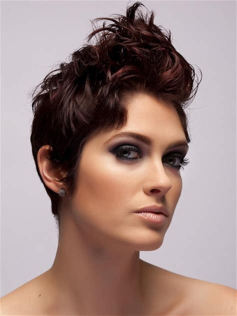 Bing Short Hair Cuts For Women Try This In Grey And White Short Curly Pixie Curly