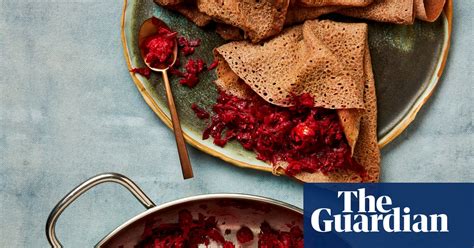 Meera Sodhas Vegan Recipe For Spiced Beetroot With 60 Minute Injera Flatbread Vegan Food And