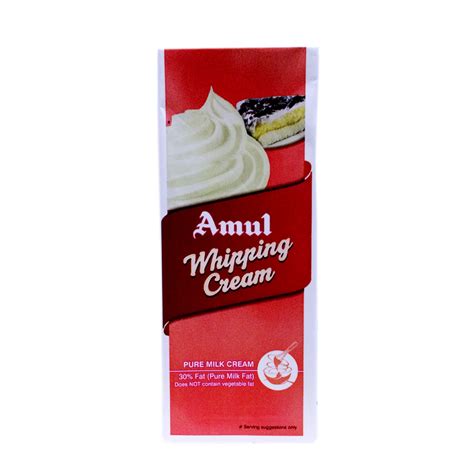 Amul Whipping Cream Harish Food Zone