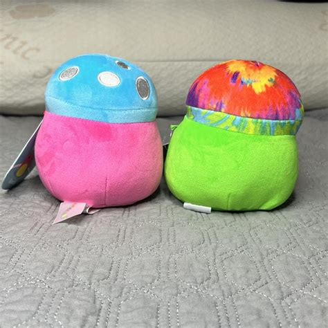 Bundle Squishmallow Mushrooms 5 2023 Blacklight Depop