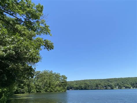 Kayaking Lake Amos Today Connecticut