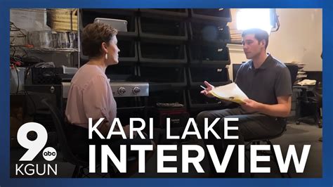 Full Interview Kari Lake On Her Campaign Youtube