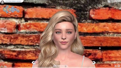 The Sims 4 Create A Sim Chloë Grace Moretz Youtube