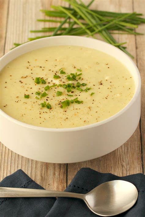Recipe For Leek And Potato Soup With Milk Aria Art