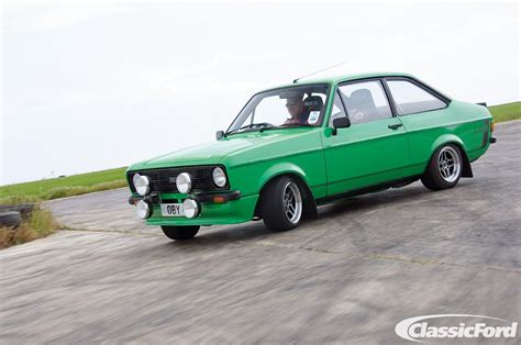 Cosworth Yb Turbo Powered Mk2 Escort Mexico Photographed At Crail