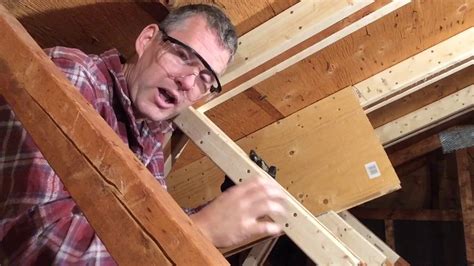 Attic Truss Repair 03 Basic Steps Engineering Disclaimer Youtube