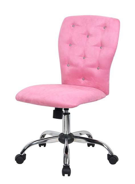 Shop our best selection of pink office chairs to reflect your style and inspire your home. Boss Tiffany Modern Office Chair Pink - BossChair