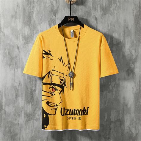 Naruto Oversized Mens T Shirt Animesmagic