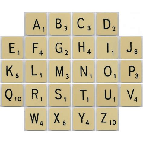 Scrabble Tiles Alphabet Flickr Photo Sharing