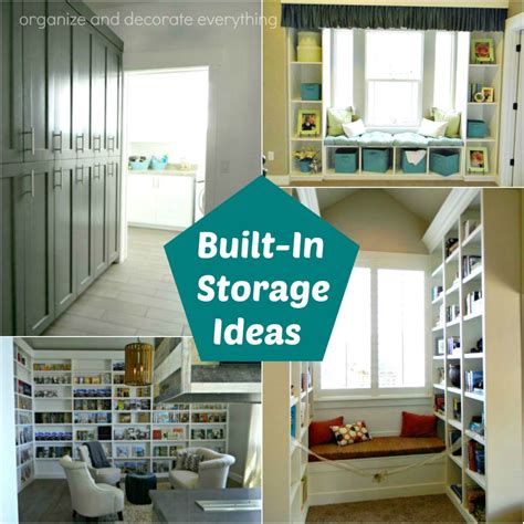 Check spelling or type a new query. Built In Storage Ideas - Organize and Decorate Everything