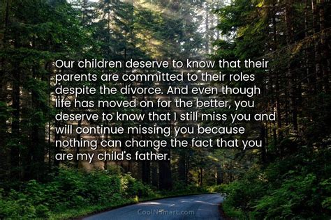 Quote Our Children Deserve To Know That Their Parents Are Committed To