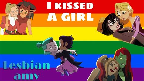 Multi Lesbian Amv I Kissed A Girl Youtube