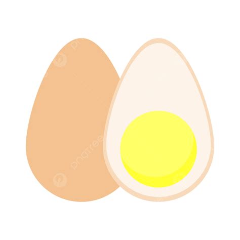 Gambar Ikon Telur Vektor Telur Makanan Telur Tanah Png Dan Vektor