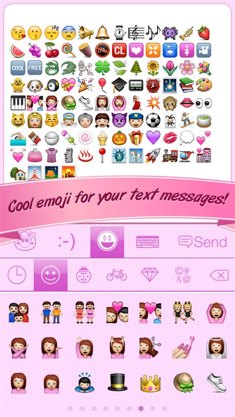 App Shopper Emoticons Collection Emoji And Smiley Faces With Cute