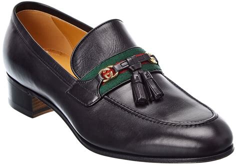 Gucci Interlocking G Tassel Leather Loafer Shopstyle